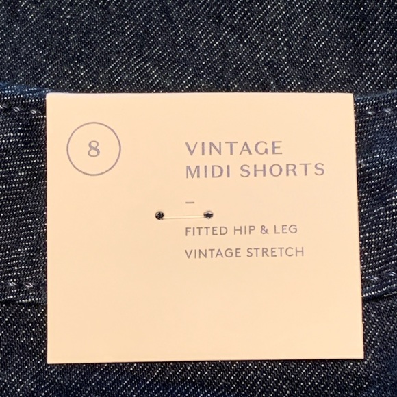 Universal Thread High Rise Midi Jean Shorts - Picture 5 of 12